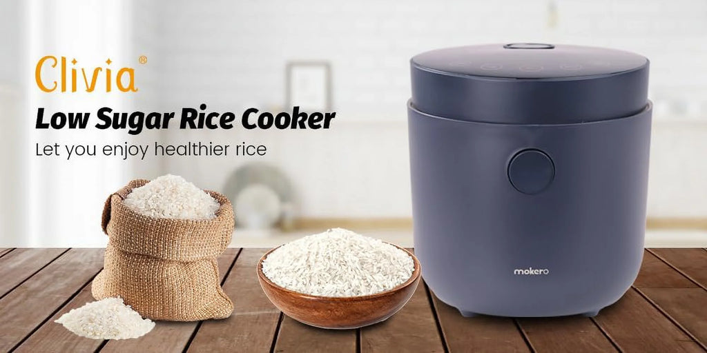 Mii Low Sugar Rice Cooker 2L Stainless Steel O464