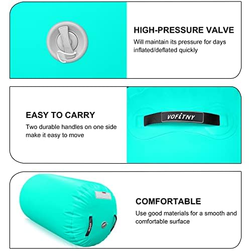 VOFiTNY Inflatable Gymnastics Air Track Tumbling Mat with Pump L674