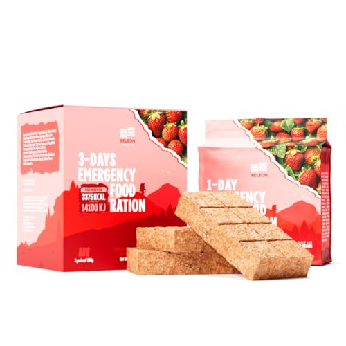 Emergency Food Supply 7-Day Chocolate Biscuit Bars Survival Kit A231664