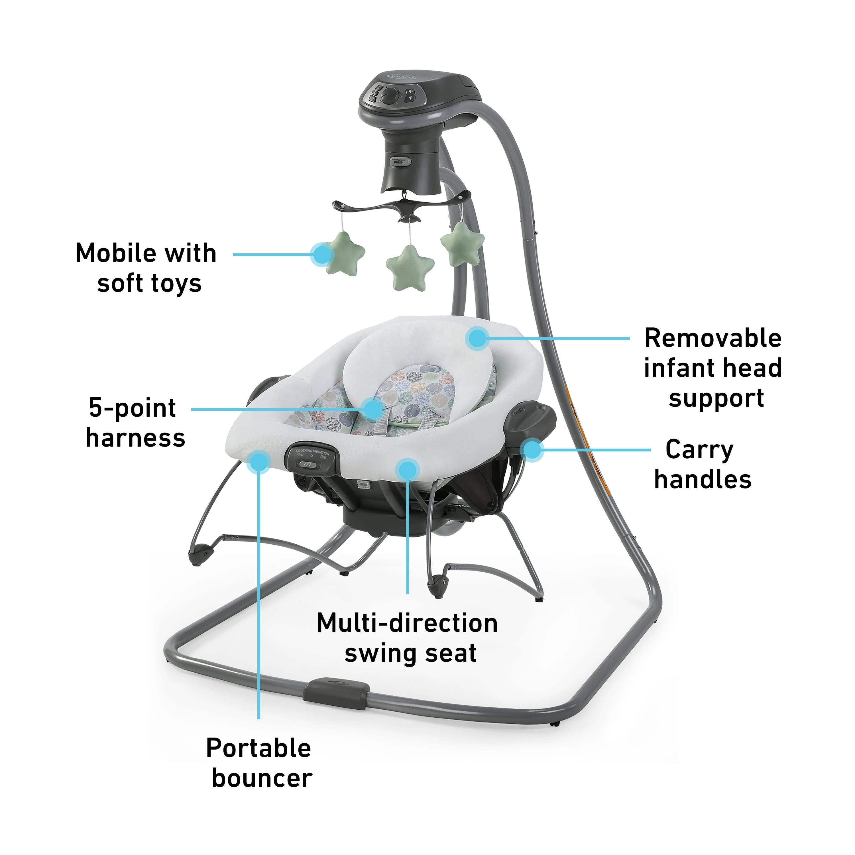 Graco Simple Sway 2-in-1 Swing Z245