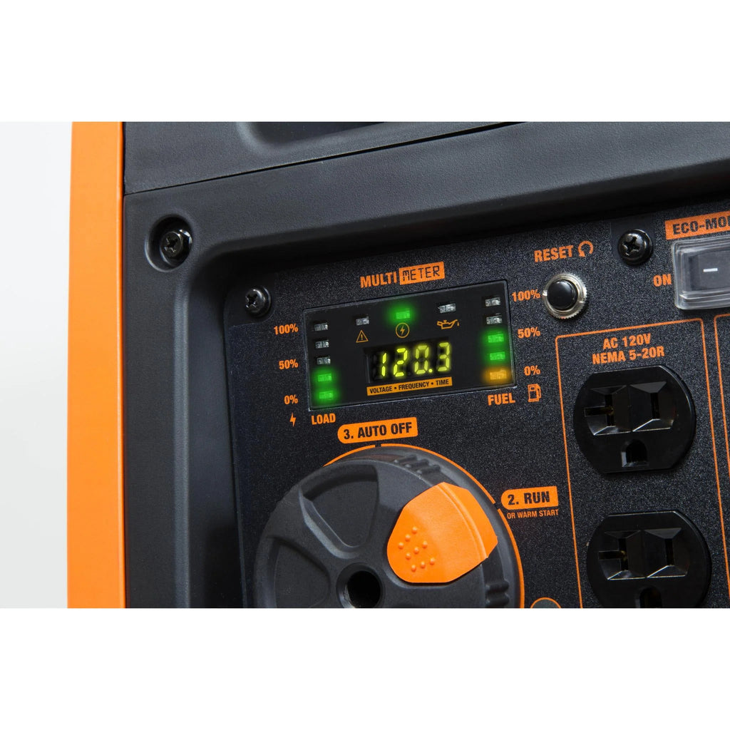 WEN Super Quiet 4500-Watt Portable Inverter Generator with Electric Start U417