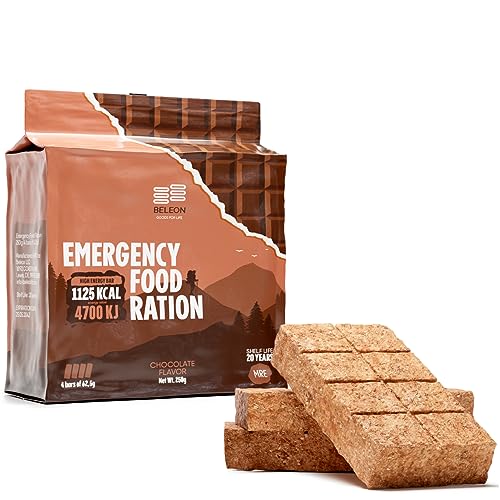 Emergency Food Supply 7-Day Chocolate Biscuit Bars Survival Kit A231664