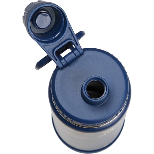 Takeya Actives Water Bottle with Spout Lid, 18 oz, Midnight Blue W579