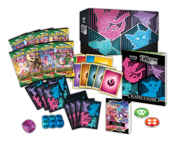 Pokemon Trading Card Games Evolving Skies Elite Trainer Box W4488