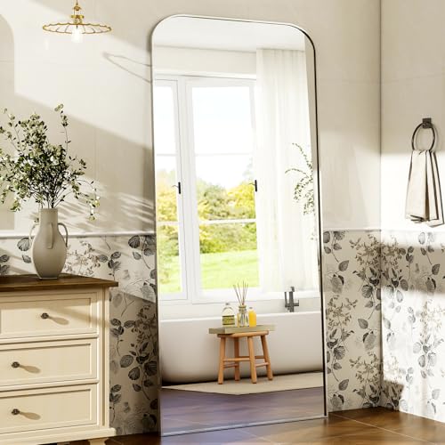 HARRITPURE 57"x20" Full Length Mirror with Aluminum Frame, Gold A38098
