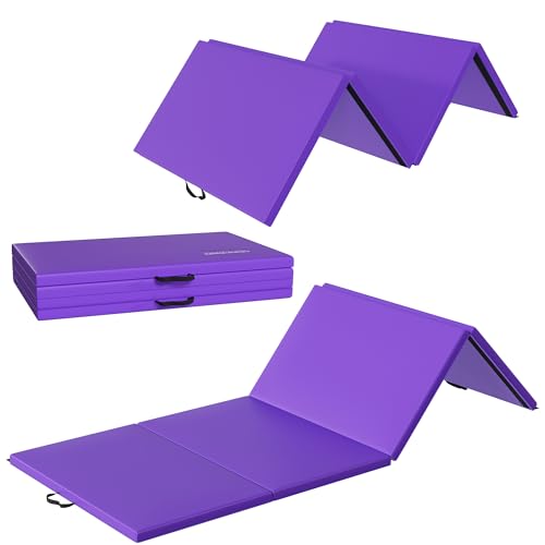 Folding Exercise Gymnastics Mat 2" Thick with Carrying Handles F717