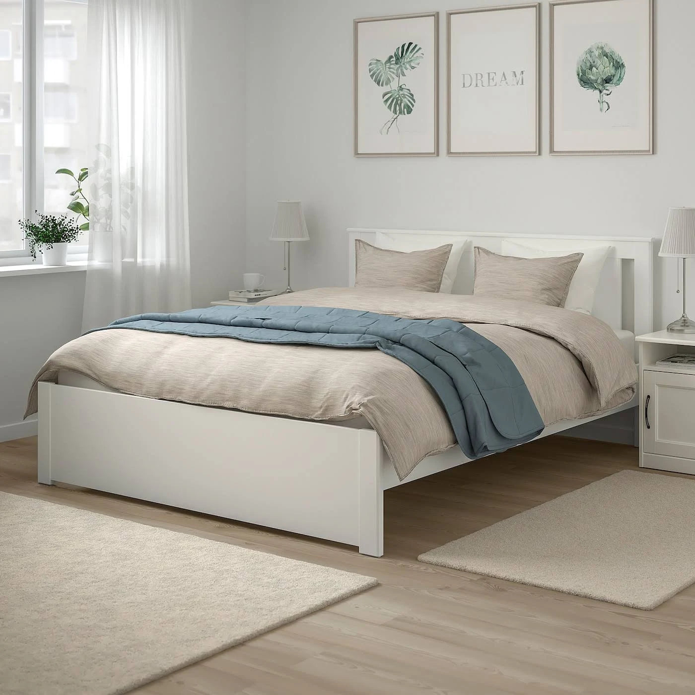 SONGESAND Bed Frame White Full Double by IKEA I828270