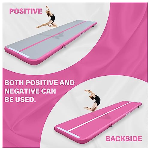 AKSPORT Gymnastics Air Mat Tumble Track with Air Pump A7907