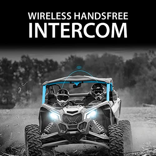 Cardo PACKTALK Edge Motorcycle Bluetooth Headset Intercom - Single Pack, Black P84142