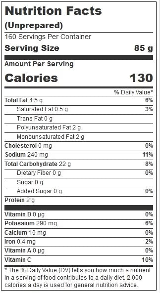 McCain Crispy Crinkle Fries, 5 Pound Bag L285