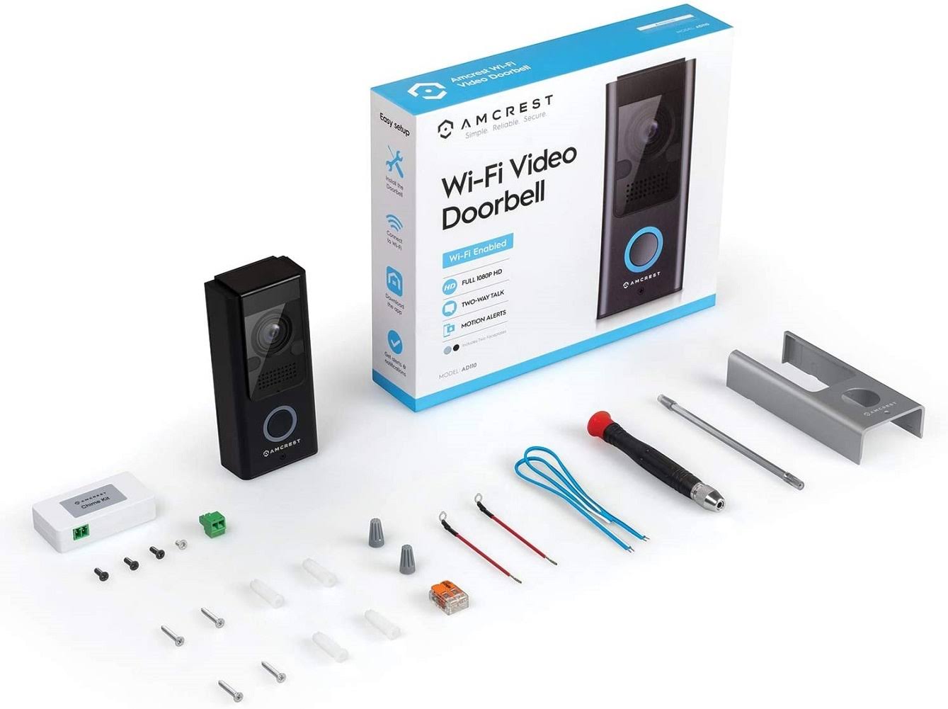 Amcrest AD110 SmartHome Video Doorbell Camera K26173