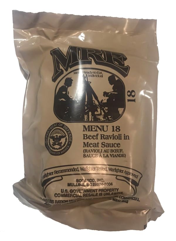 Ammo Can Man MRE Case - Genuine Military Surplus, 2026 Inspection Date B75073
