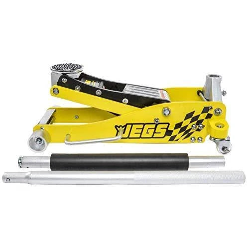 JEGS 80077 3 Ton Low-Profile Aluminum Floor Jack X192366