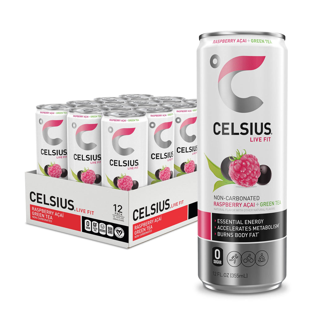 CELSIUS Sparkling Space Variety Pack, Functional Energy Drink, 12 fl oz, 12-Pack T823