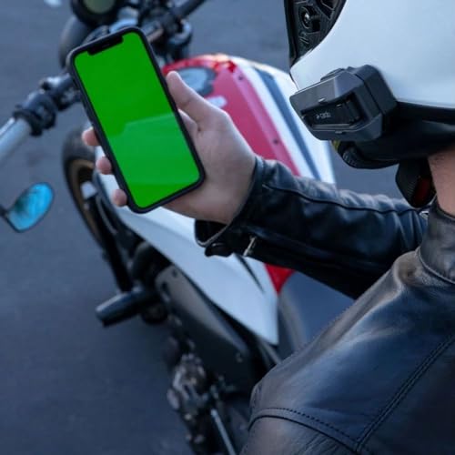 Cardo PACKTALK Edge Motorcycle Bluetooth Headset Intercom - Single Pack, Black P84142