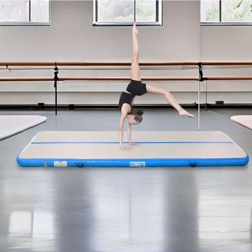 DOBESTS Inflatable Gymnastics Tumbling Mat with Pump G20525