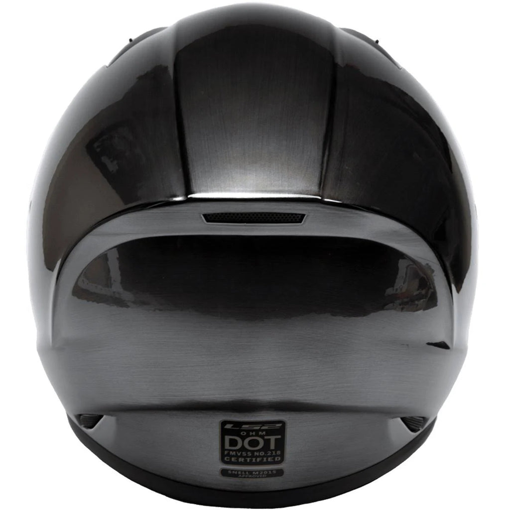 LS2 Street Fighter Brushed Alloy Helmet N60587