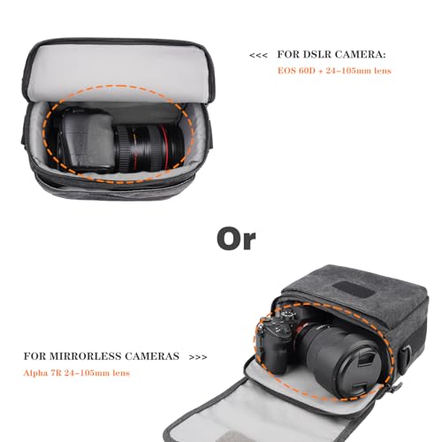 Besnfoto Camera Bag Small DSLR Shoulder Bag Waterproof Crossbody W879210