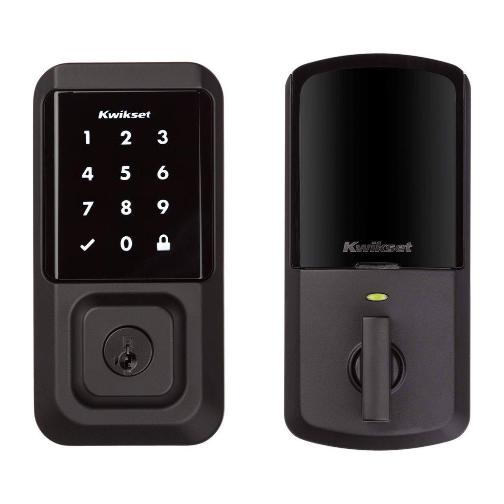 Kwikset Halo Touchscreen Wi-Fi Smart Lock Iron Black