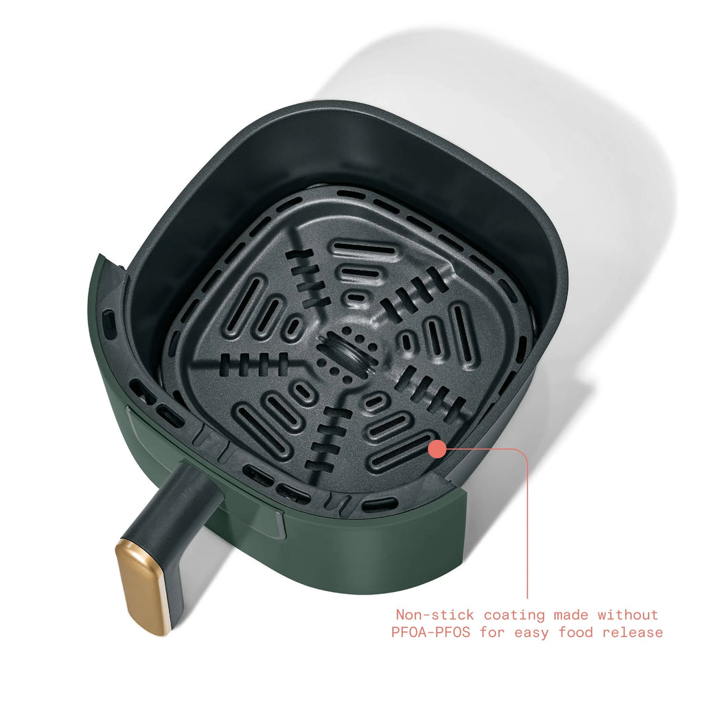 Beautiful 3 Qt Air Fryer with TurboCrisp Technology, White Icing by Drew Barrymore Q720518