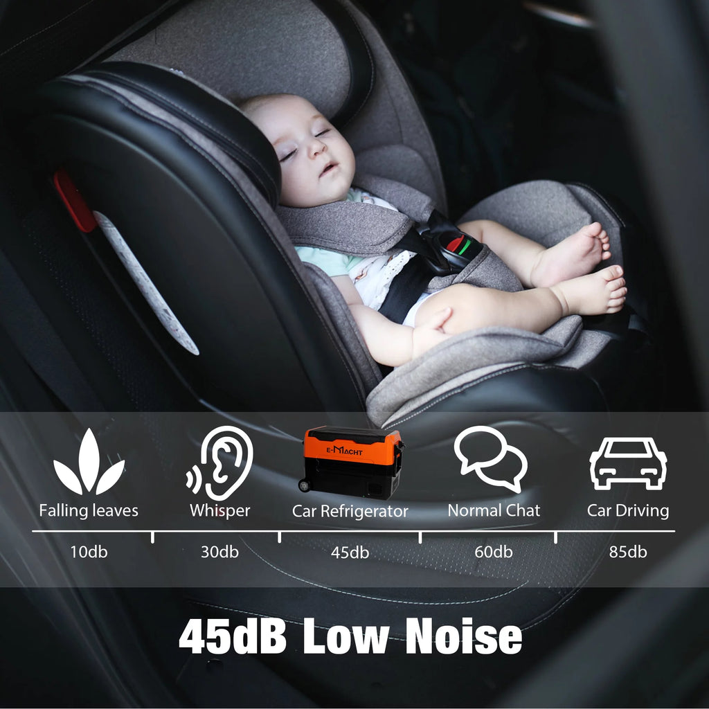 12V Portable Dual Zone Car Refrigerator 31.7QT with WiFi App Control N5786