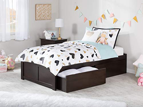AFI Concord Platform Bed with Storage Drawers J78151