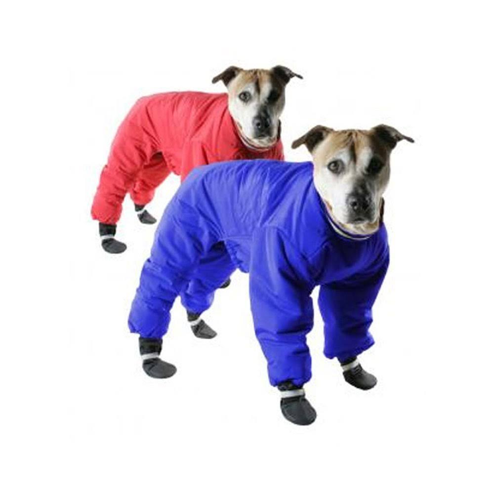 Muttluks Red Reversible Dog Snowsuit Size 24