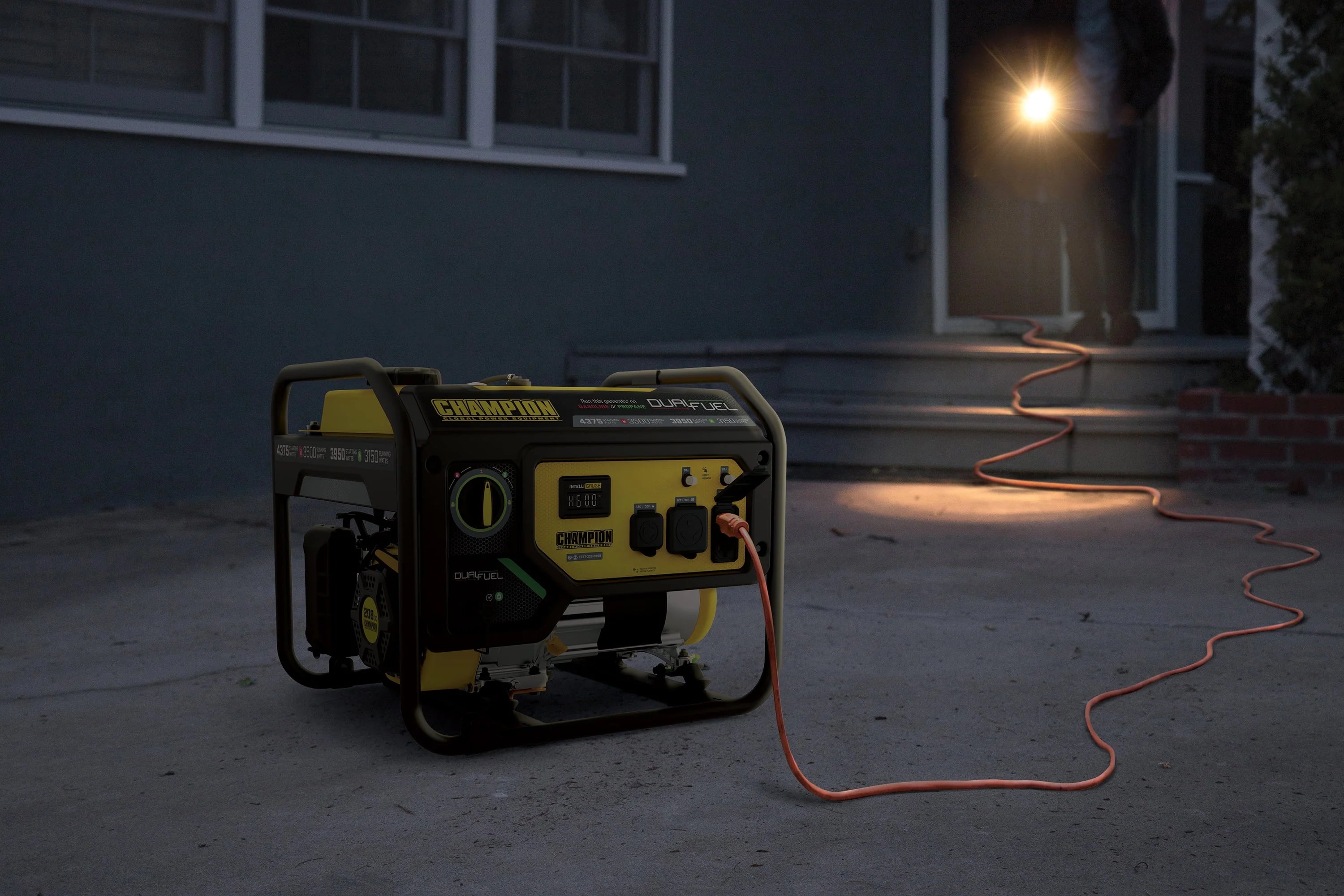 Champion Power Equipment 3500 Watt Dual Fuel Portable Generator R169158