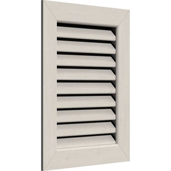 16 in W x 12 in H Vertical Gable Vent, Primed Western Red Cedar N90855