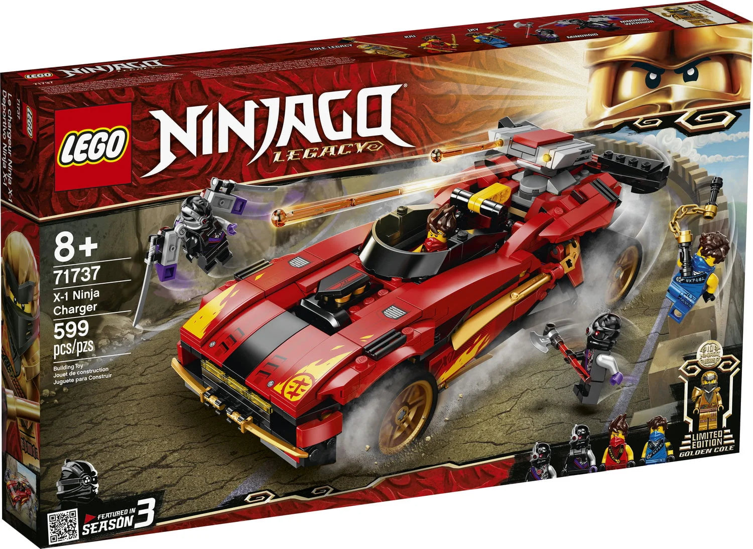 LEGO Ninjago X-1 Ninja Charger 71737 B8831
