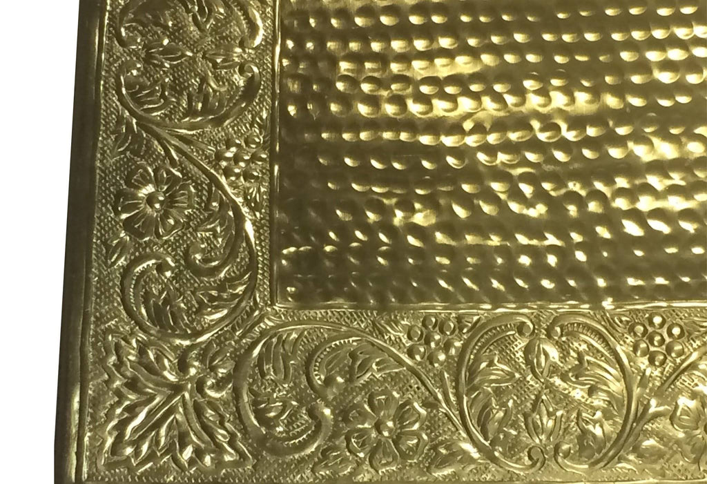 Gold Wedding Cake Stand Square 18x22 Aluminum U50291