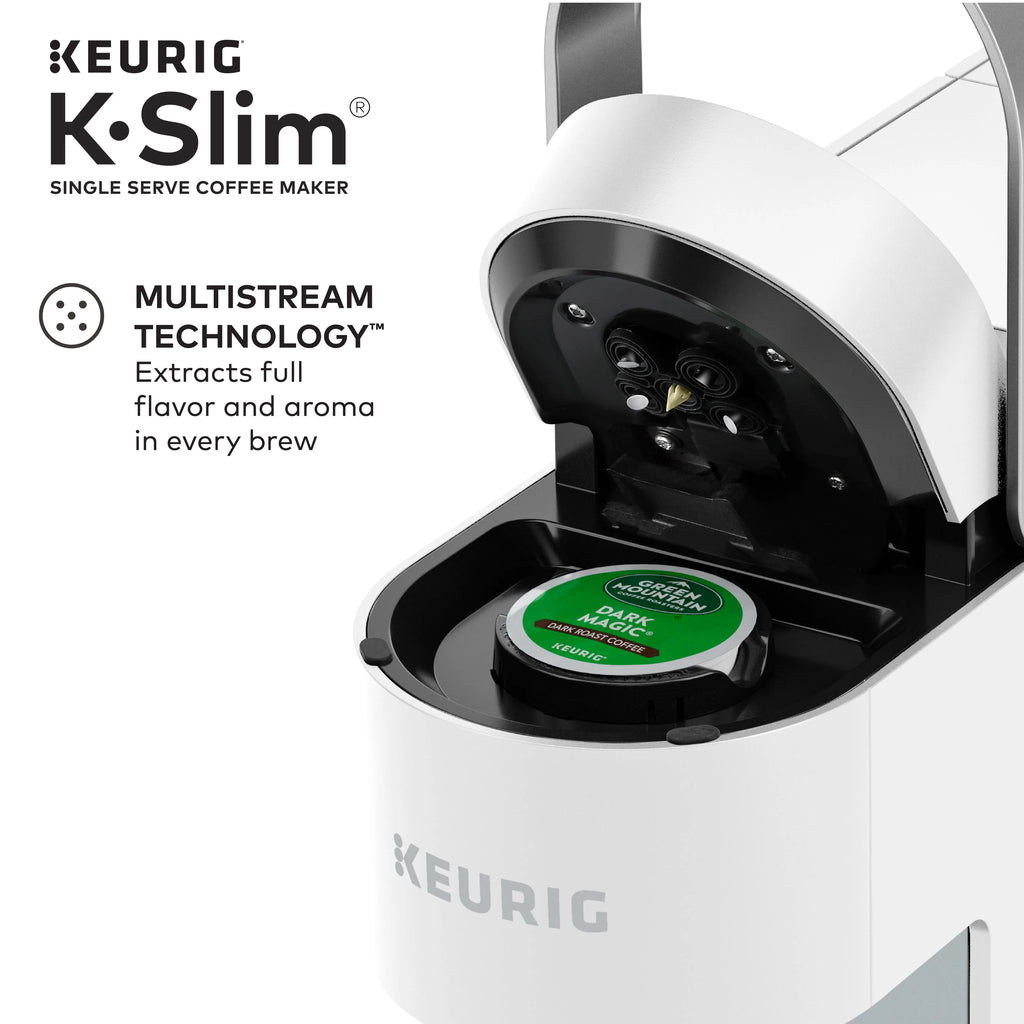 Keurig K-Slim Black Single-Serve K-Cup Pod Coffee Maker J75820