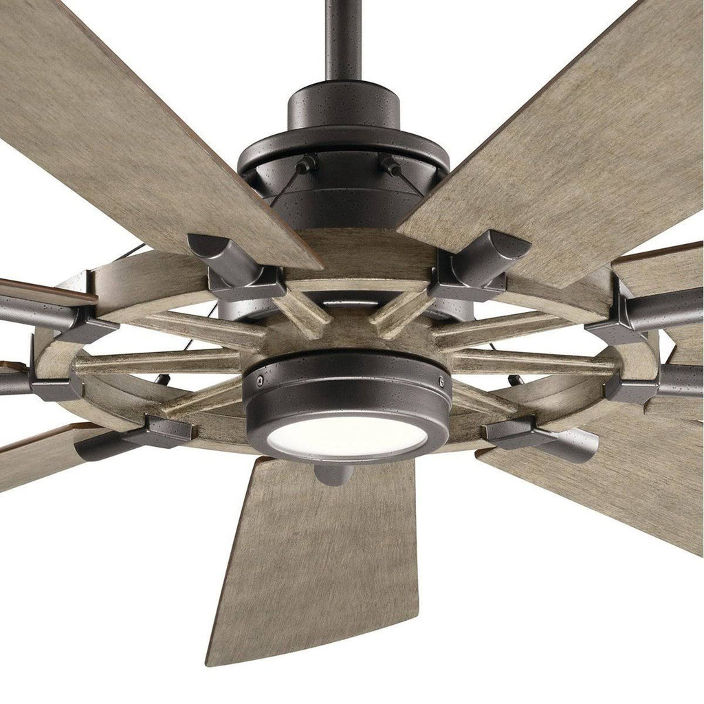Kichler Gentry Anvil Iron 65x22 LED Ceiling Fan G79221