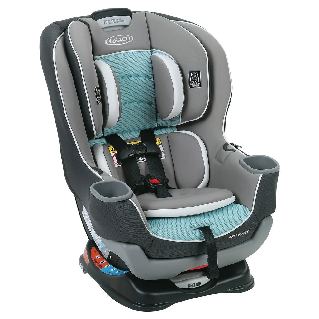 Graco Extend2Fit Convertible Car Seat, Kenzie Pink B132653