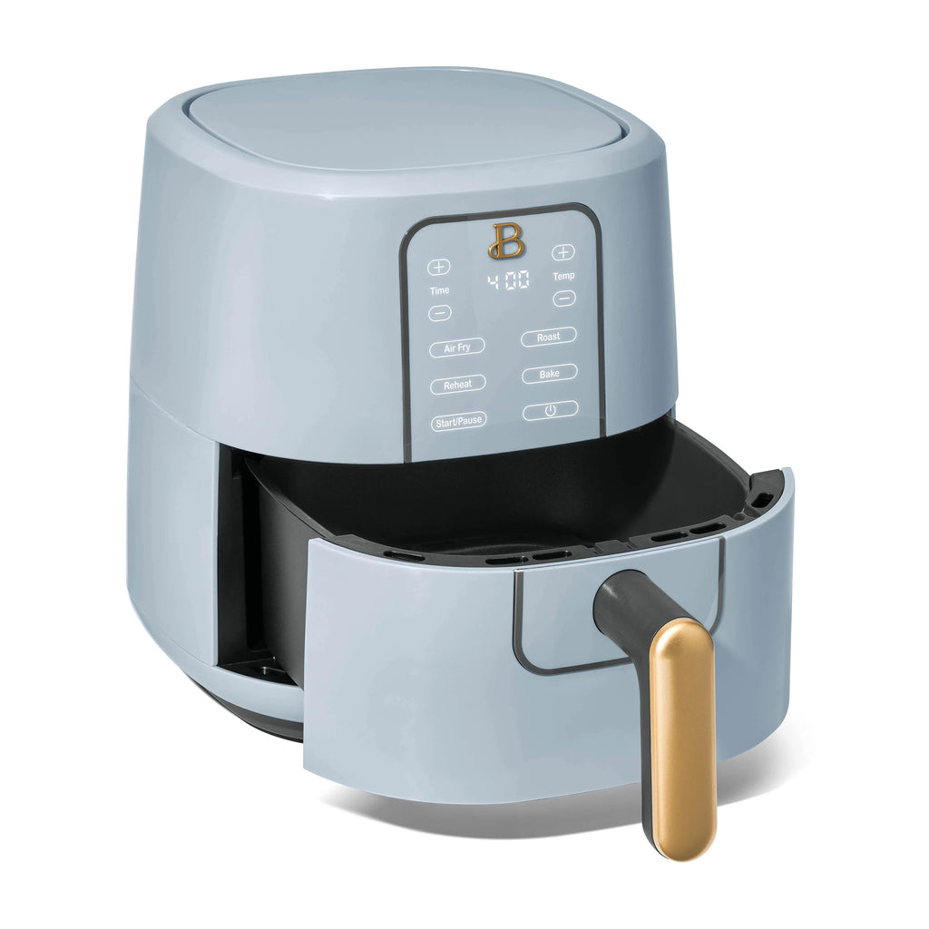 Beautiful 3 Qt Air Fryer with TurboCrisp Technology, White Icing by Drew Barrymore Q37808
