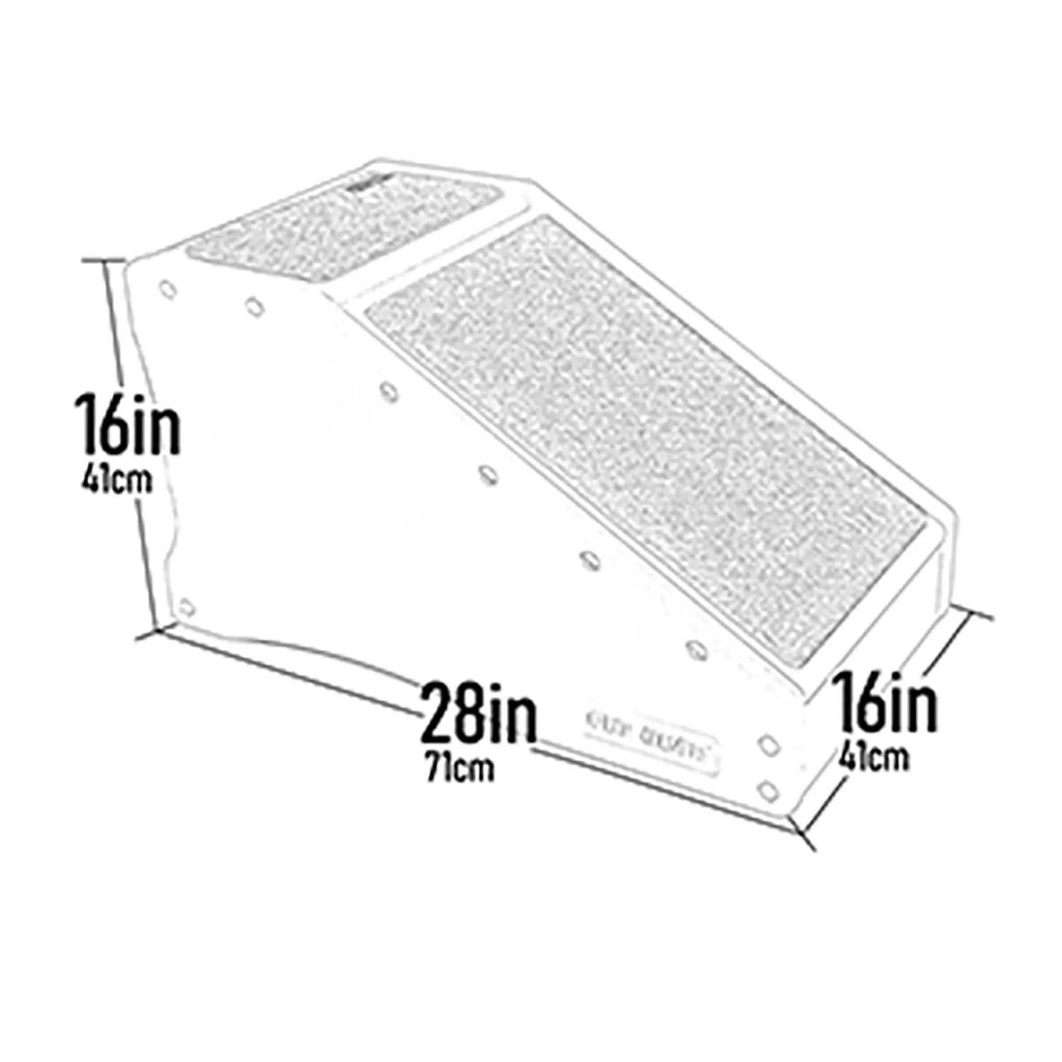 Pet Gear Step / Ramp Combination with Supertrax O592