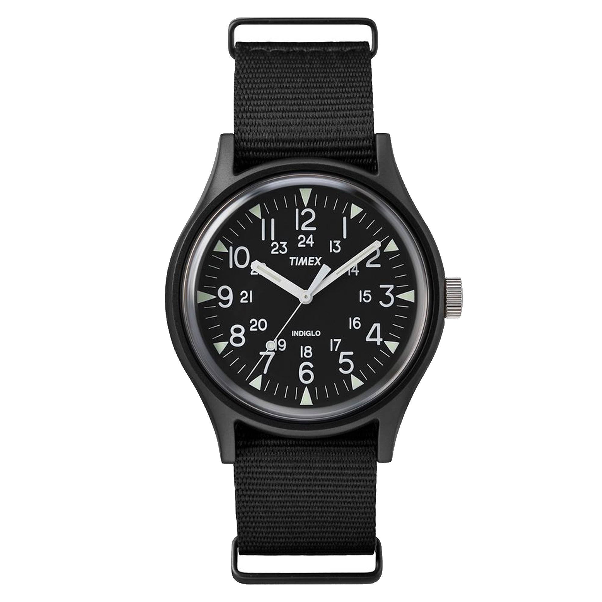 Timex Mk1 Aluminum Watch - Black - Megean
