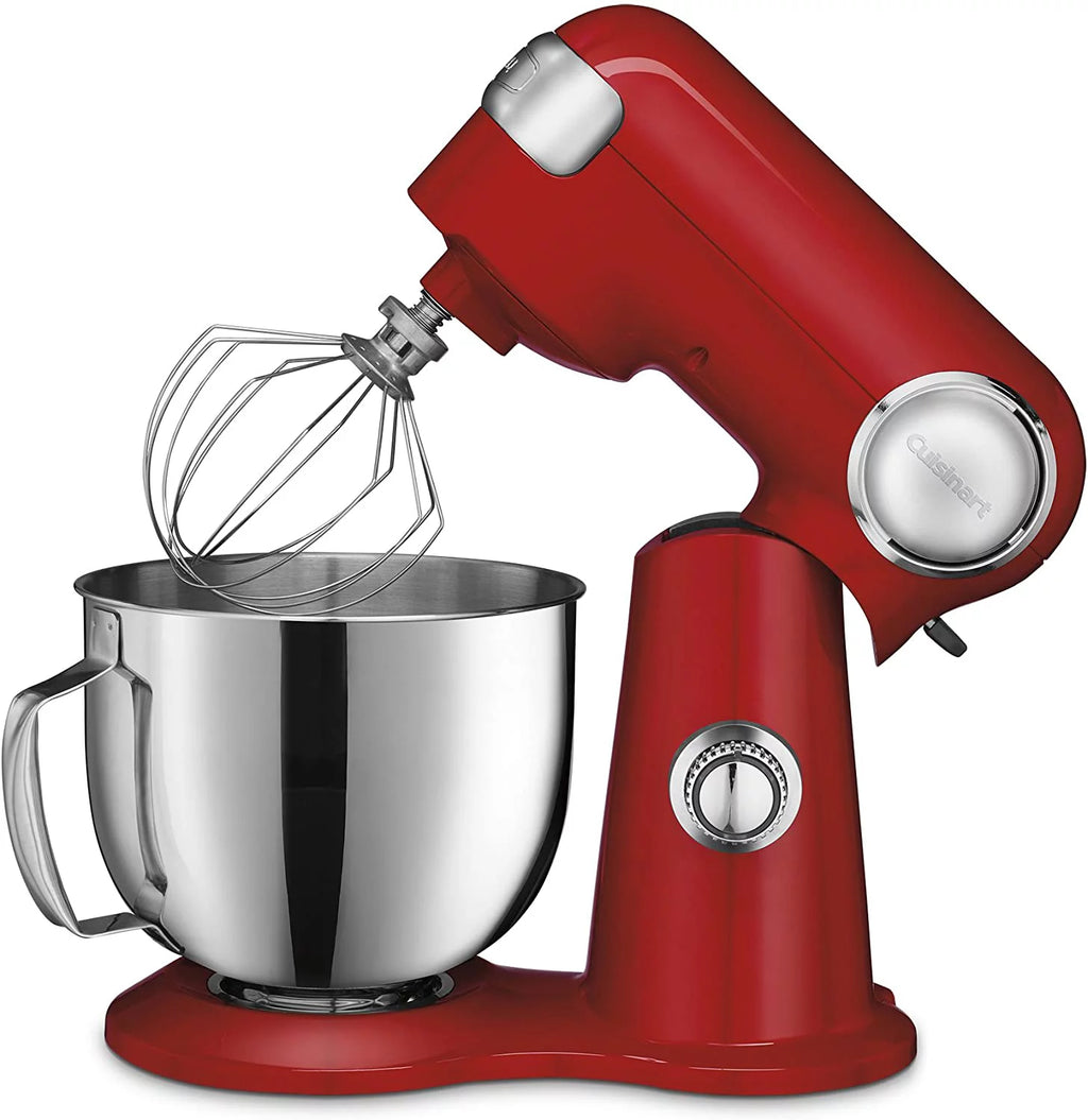 Cuisinart SM-50R 5.5-Quart Stand Mixer, Ruby Red E873