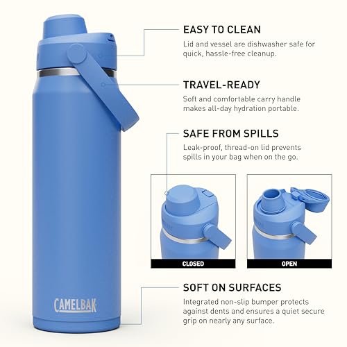CamelBak Thrive Chug Insulated Stainless Steel Water Bottle 32oz Sky Blue K9074