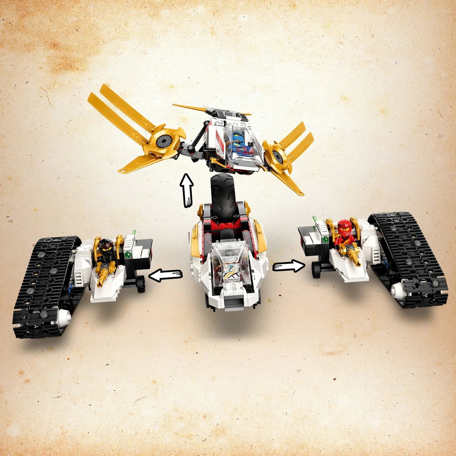 LEGO Ninjago Ultra Sonic Raider 71739 T437365