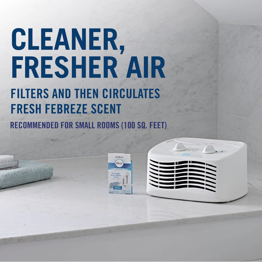 Febreze Tabletop HEPA-Type Air Purifier FHT170W White W64473