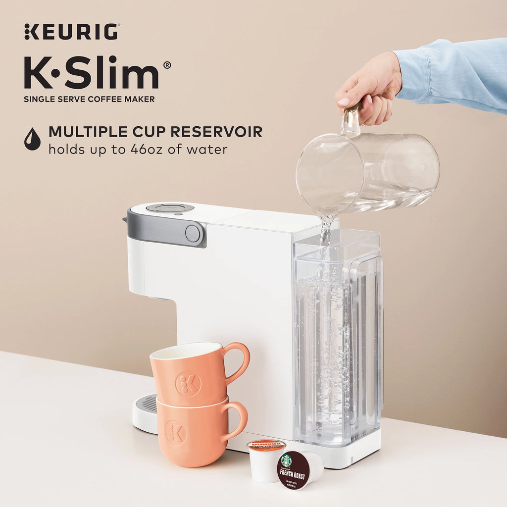 Keurig K-Slim Single-Serve K-Cup Pod Coffee Maker, Black W853