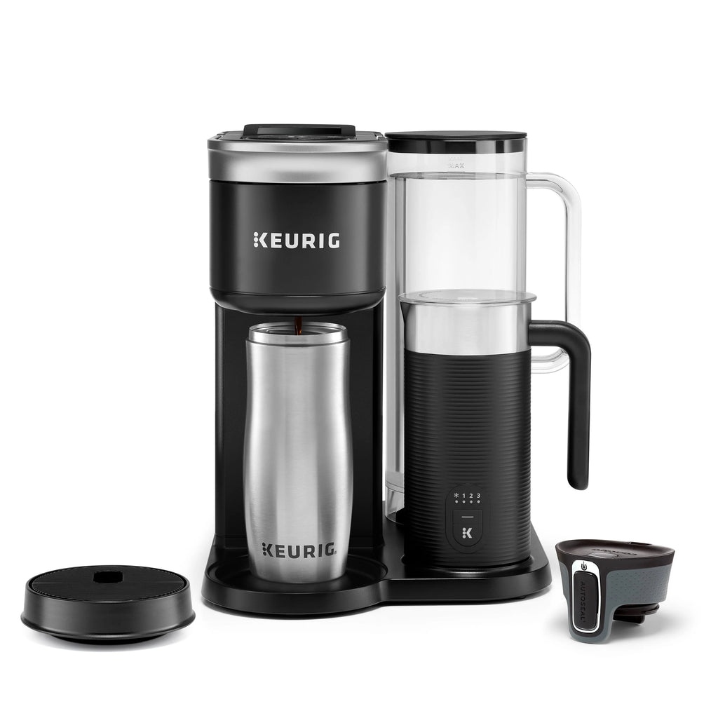 Keurig K-Cafe SMART Single Serve Coffee, Latte & Cappuccino Maker, Black H711