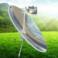 1800W Solar Cooker Stoves ,Parabolic Portable Magnesia Camping Outdoor 1.5m Diameter (700-1000°C)