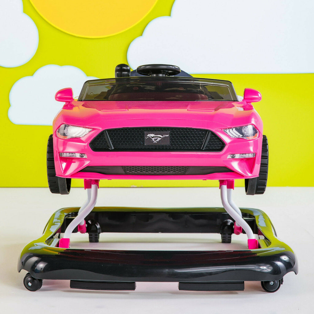Bright Starts Ford Mustang 3 Ways to Play Walker Pink C7741