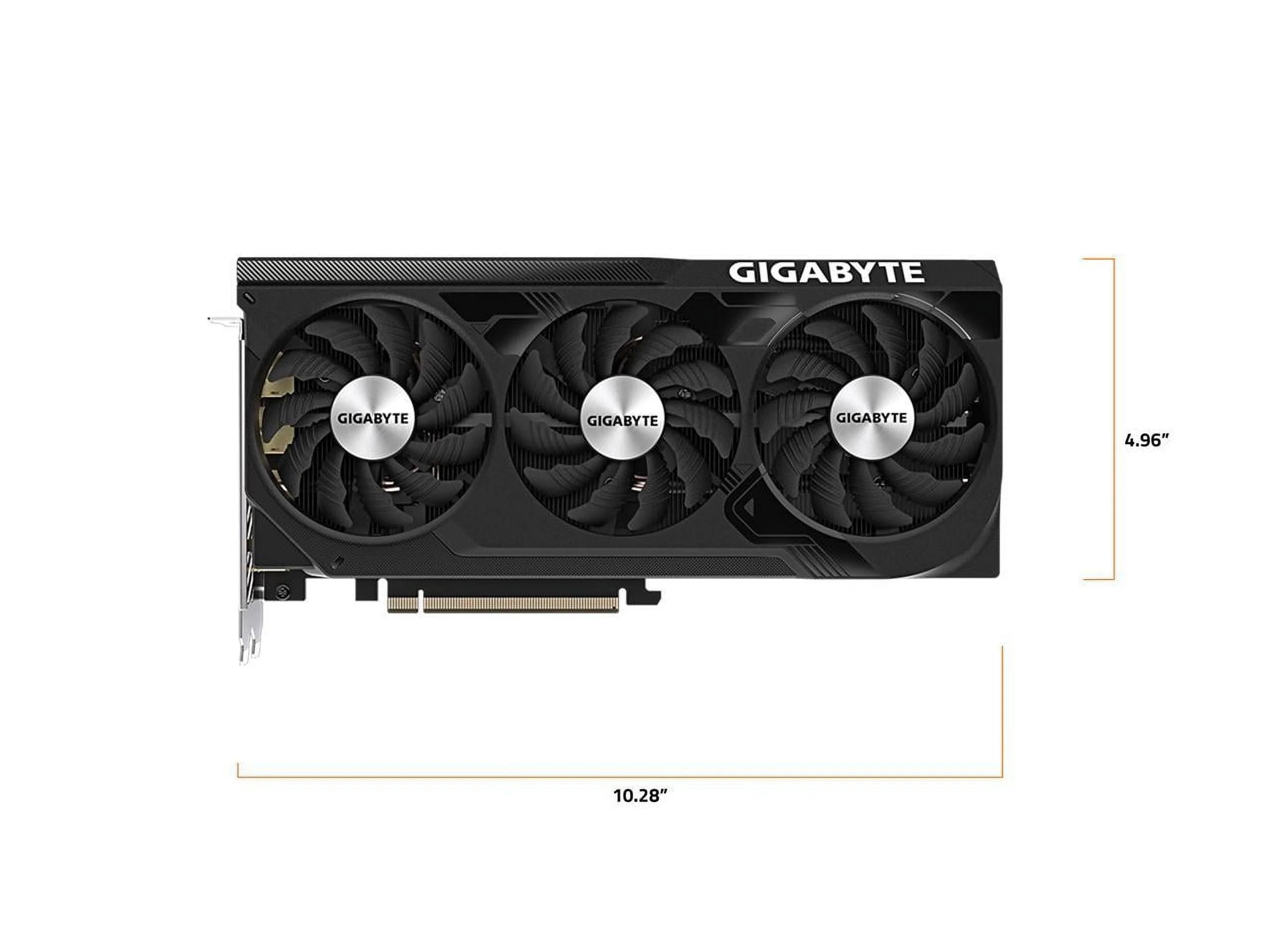 GIGABYTE WINDFORCE GeForce RTX 4070 12GB GDDR6X Video Card GV-N4070WF3OC-12GD N27143