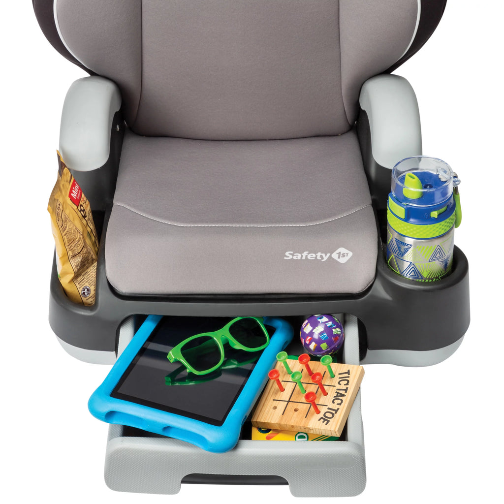 Safety 1st Store 'n Go Sport Booster Car Seat, Dusted Indigo M38193