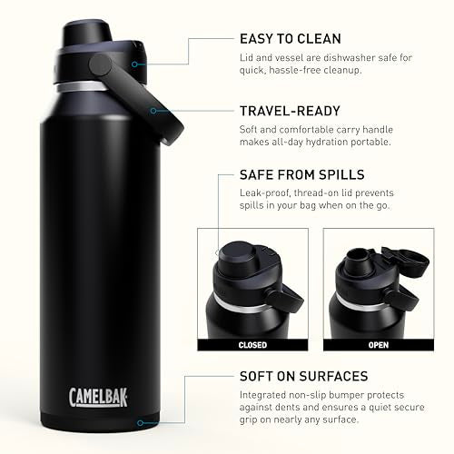 CamelBak Thrive Chug Insulated Stainless Steel Water Bottle 32oz Sky Blue K9074