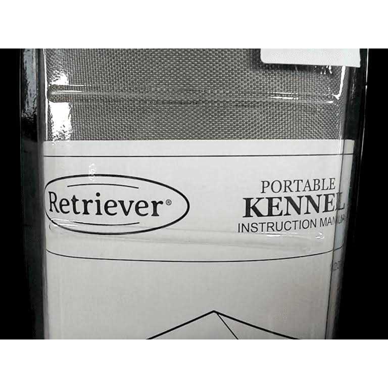 Retriever Pet Retreat Portable Dog Kennel 5 ft. x 4.5 ft. E34569