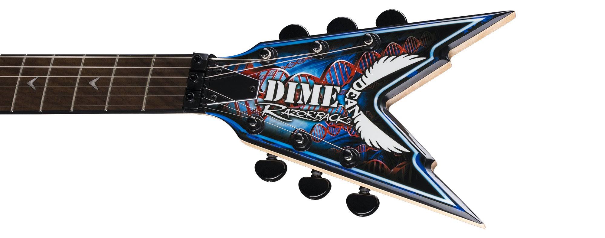 Dean Razorback DB Floyd Electric Guitar with Case P4594